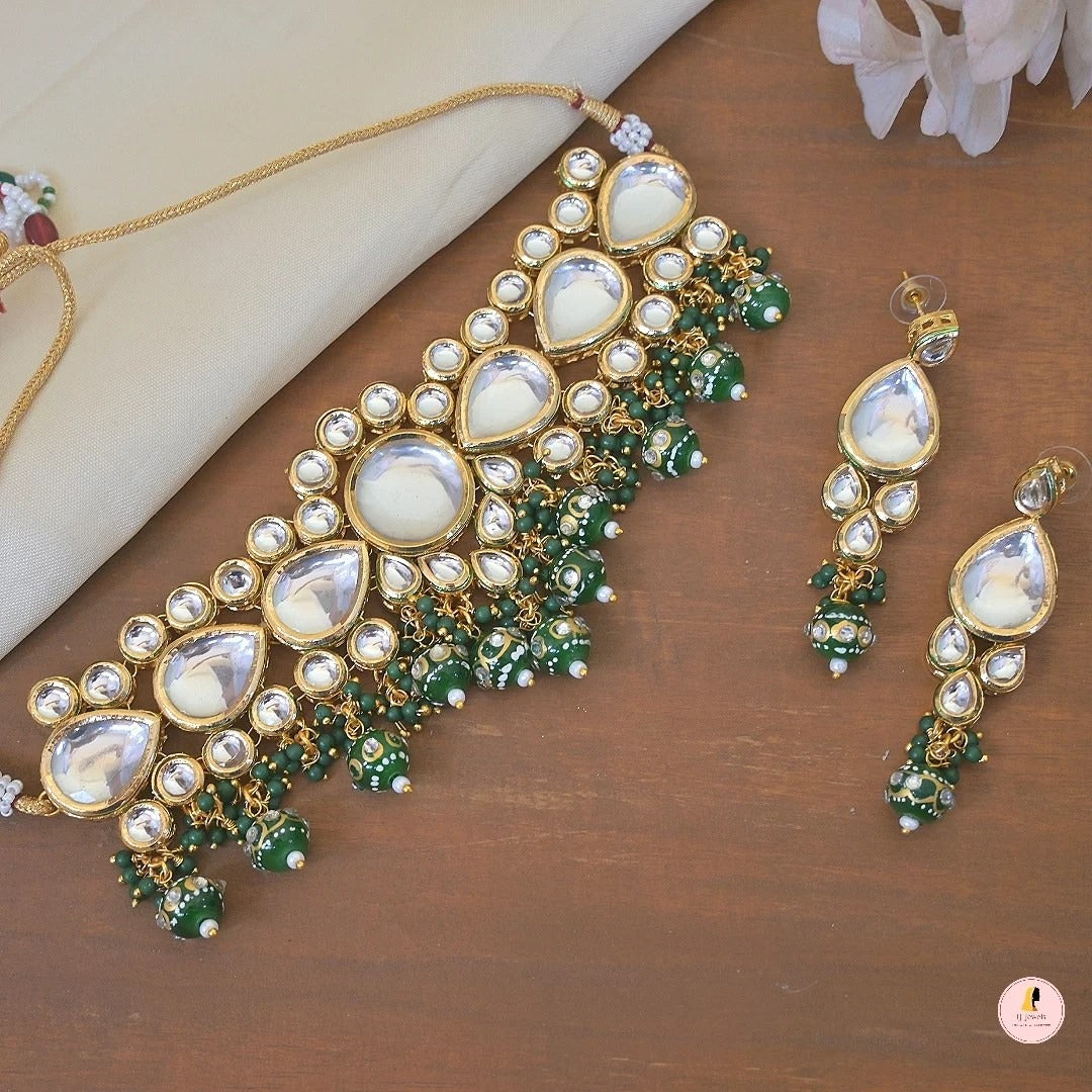 Nusrat Celeb Styled Premium Kundan Choker