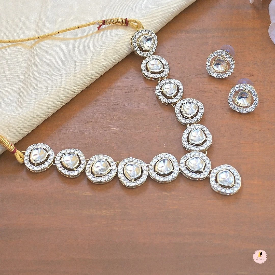 Riti Polki Inspired Set