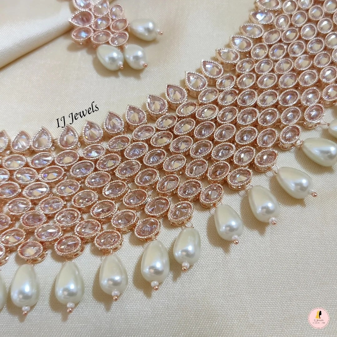 Reverse Ad rose gold Set