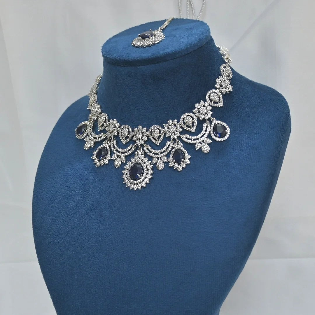 Bhavya AD Neckpiece Set