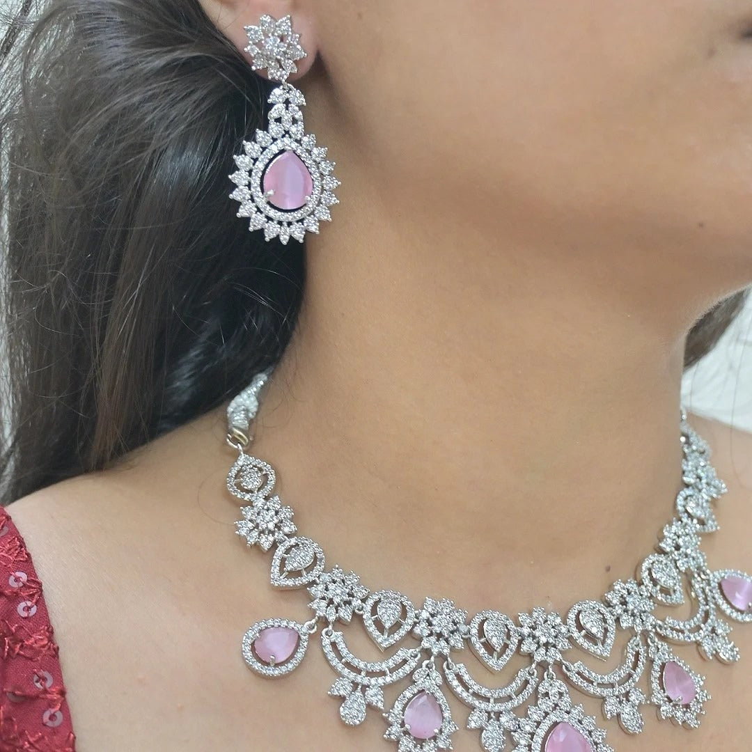 Bhavya AD Neckpiece Set
