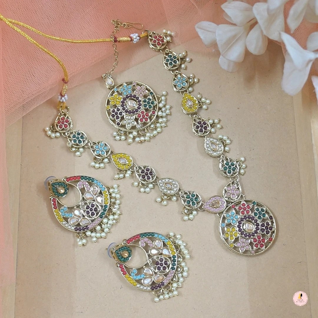 Arlin Multi Color Pendant Set