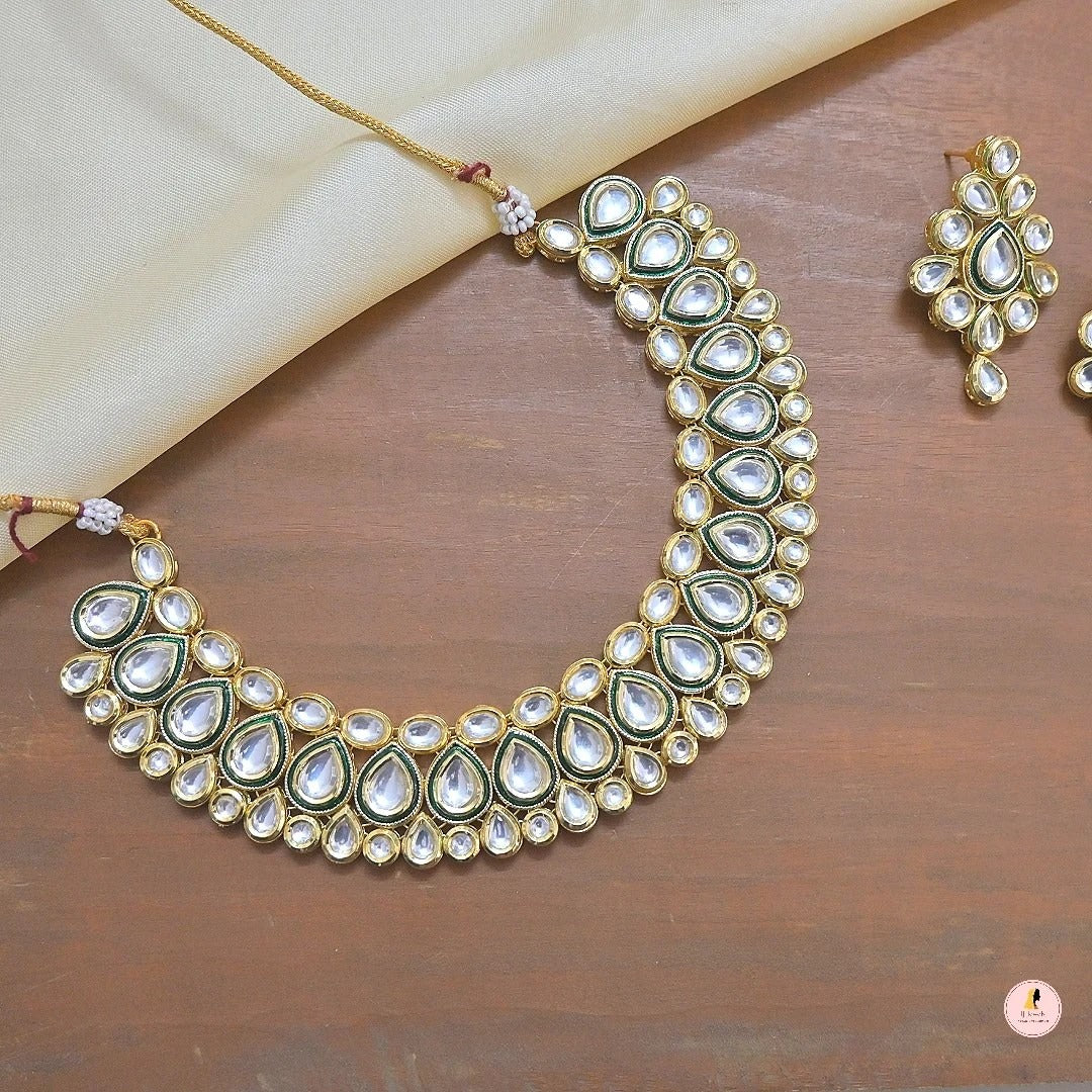 Premium Kundan Neckpiece For Her - 1