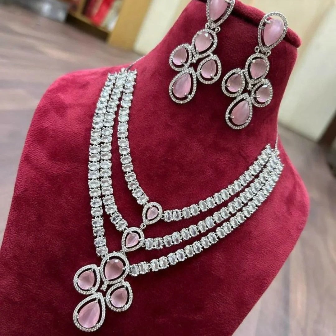 Aishwarya AD Layered Jewellery Set