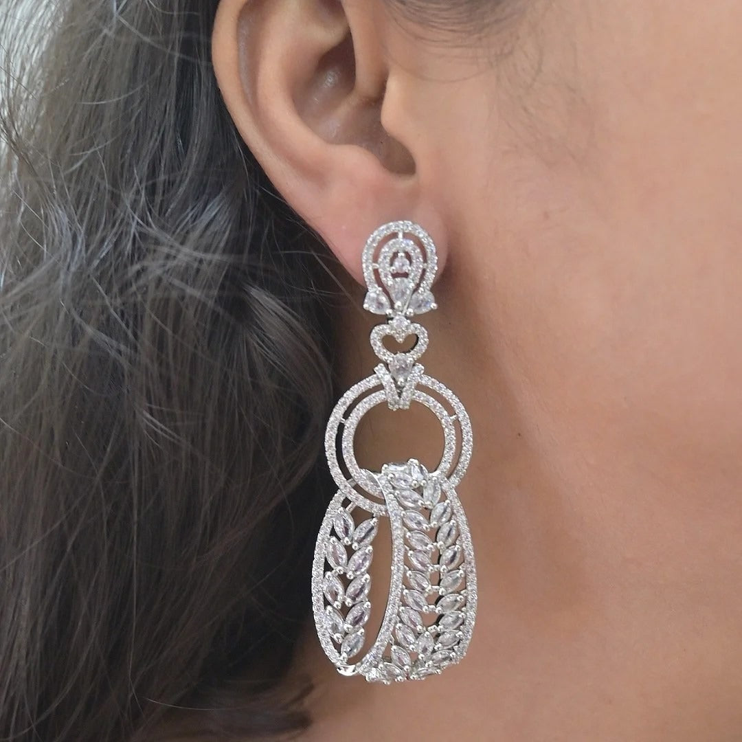Queeny Premium Diamond Earrings