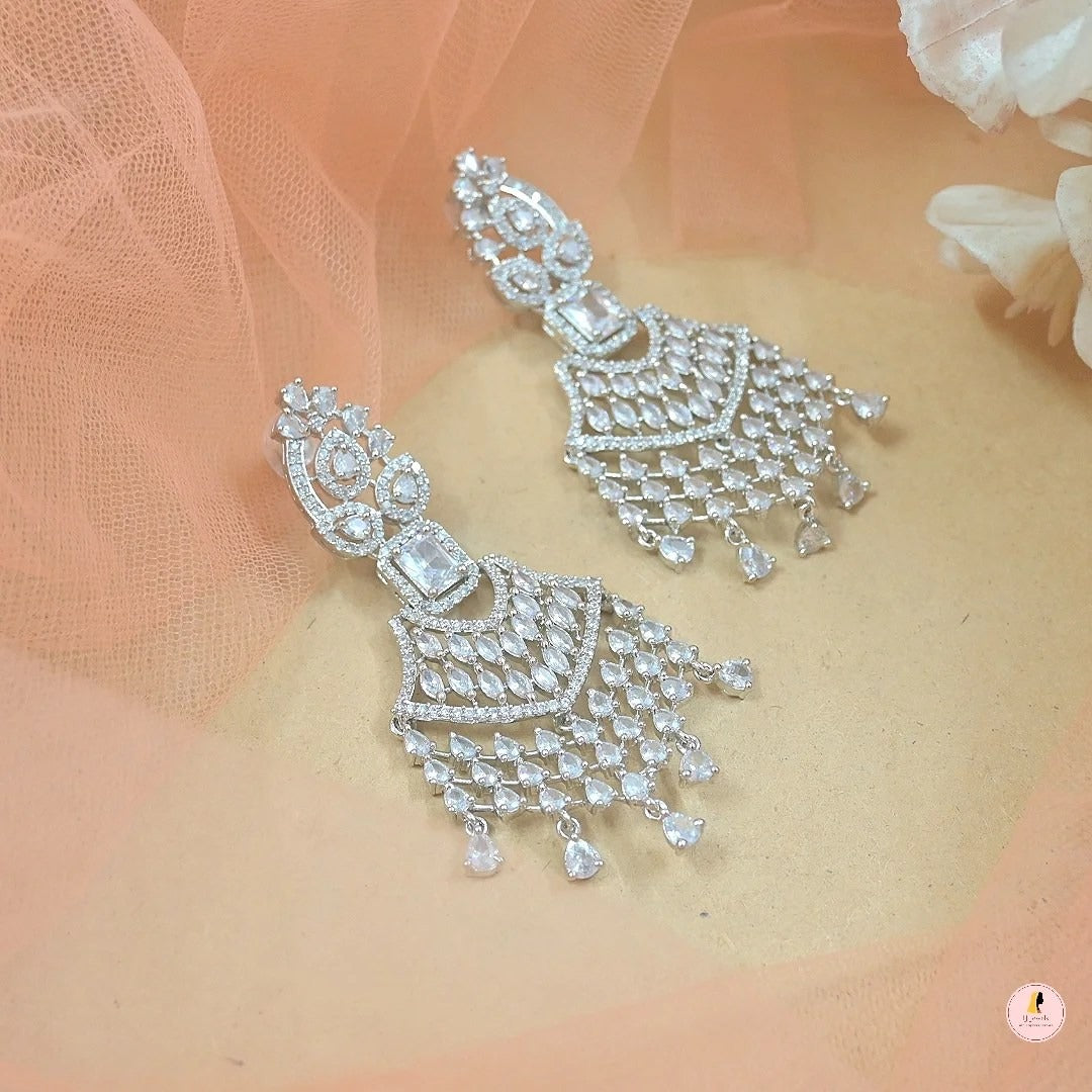 Suzzanne Diamond Chandelier Earrings