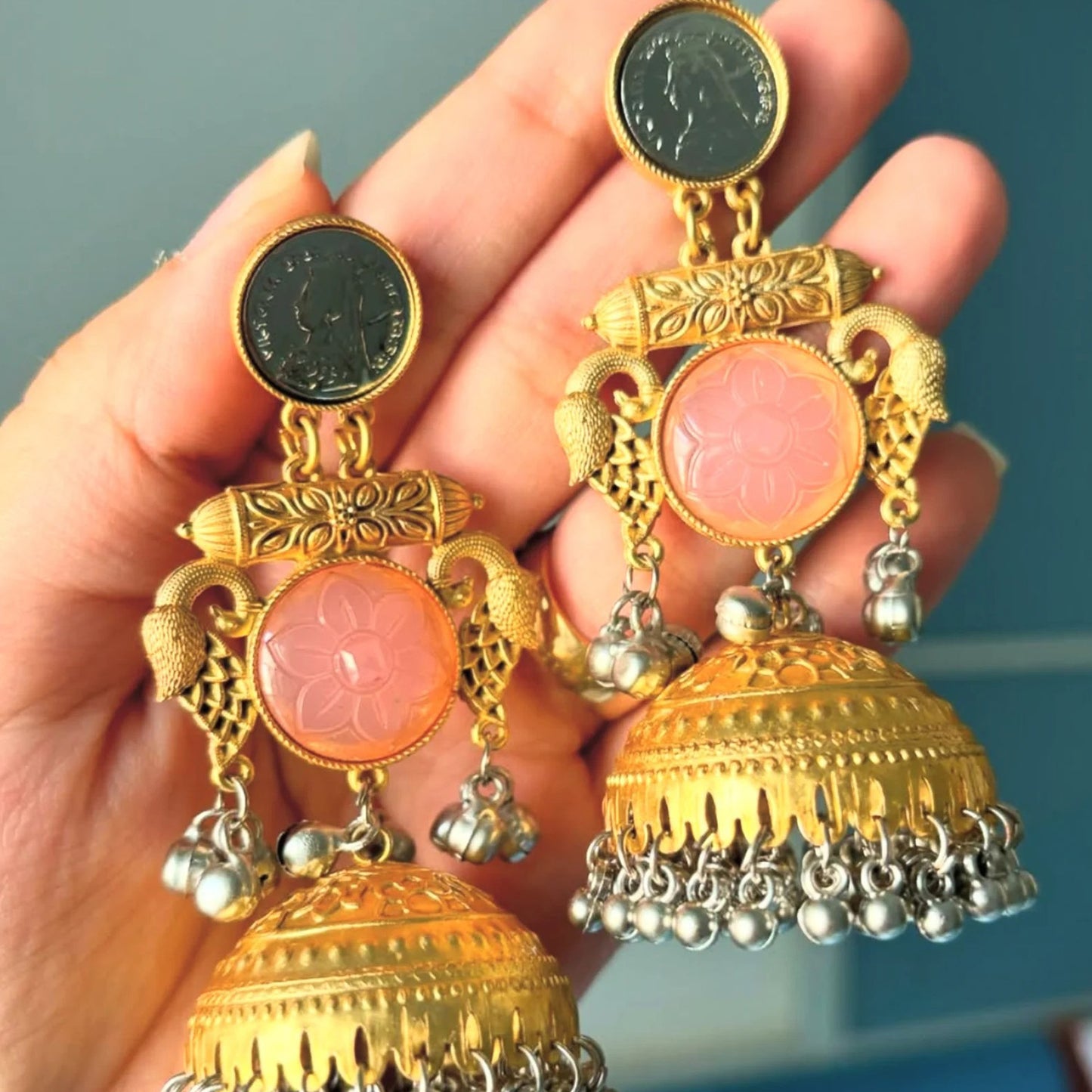 Khushi Brass Lightweight Jhumkas