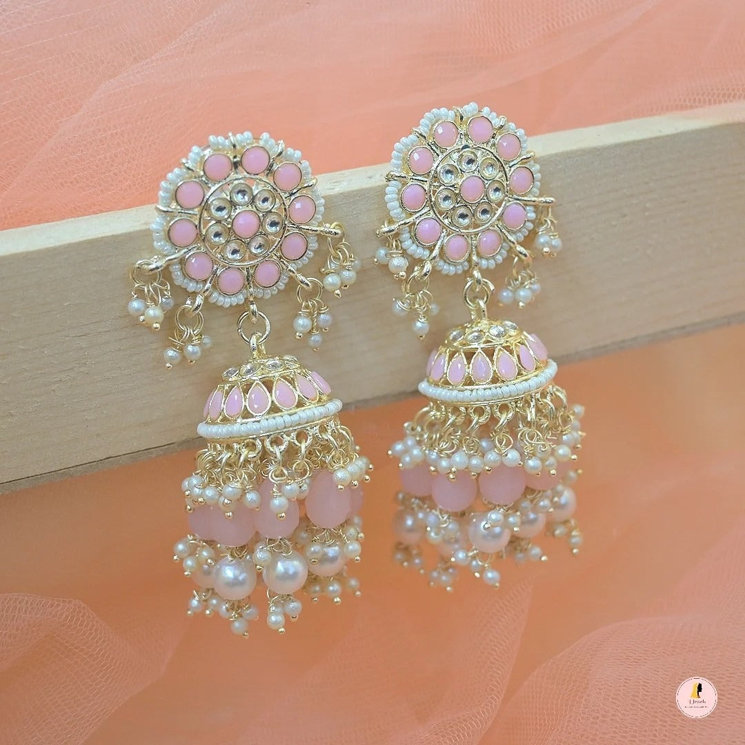 Aisha Multicolor Jhumkas