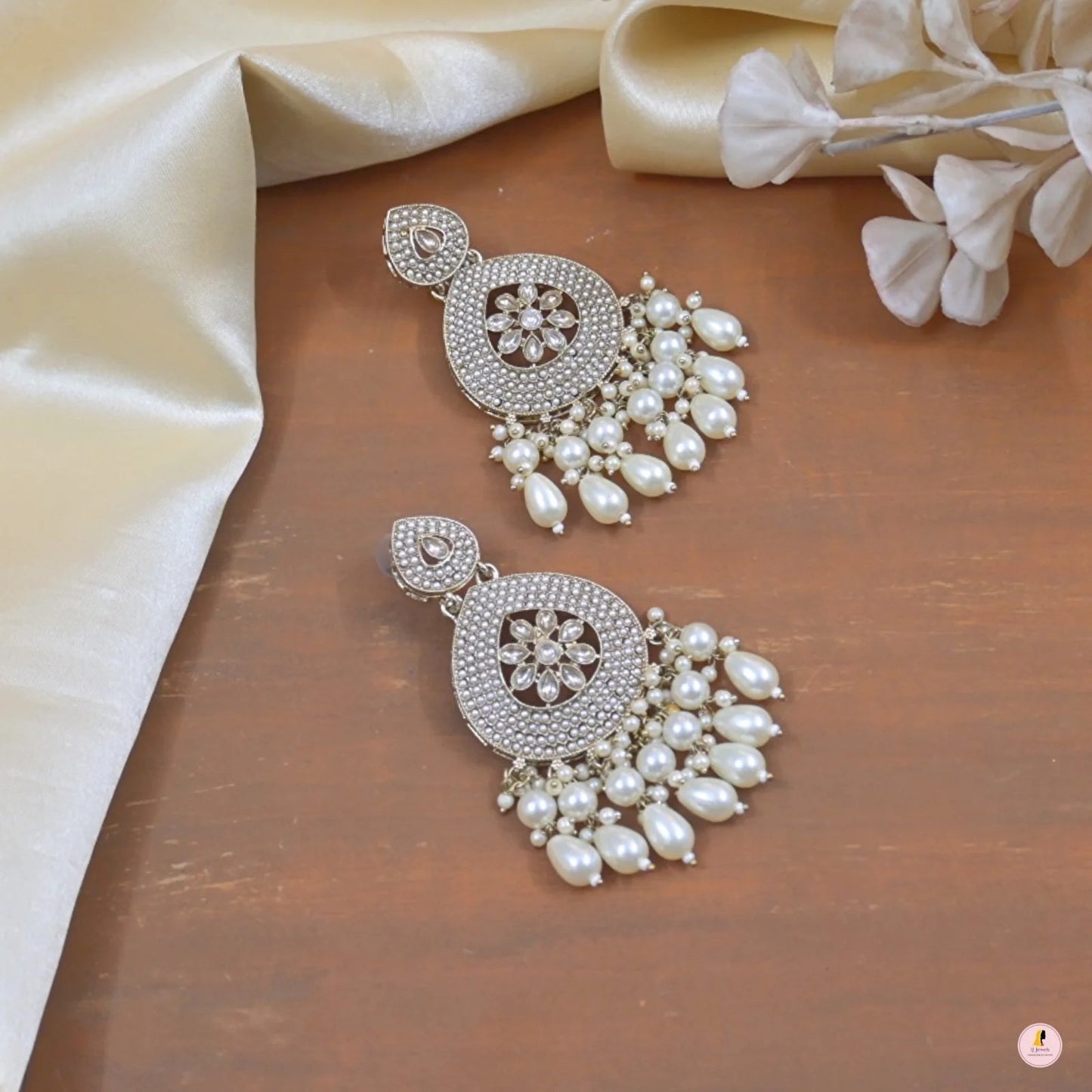 Sohini Colorful Chandbali Earrings for Her