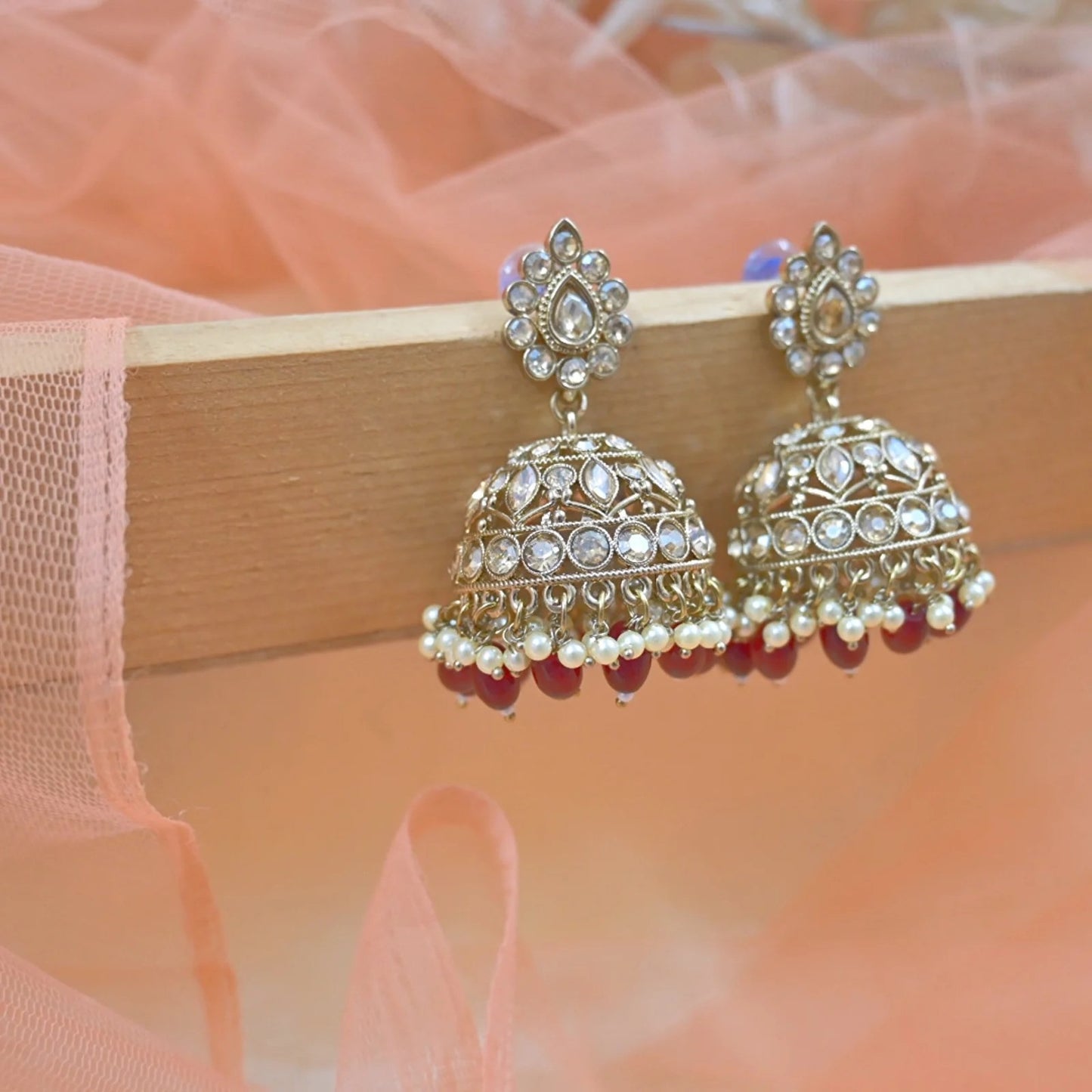 Ahaana Elegant Golden Jhumkas