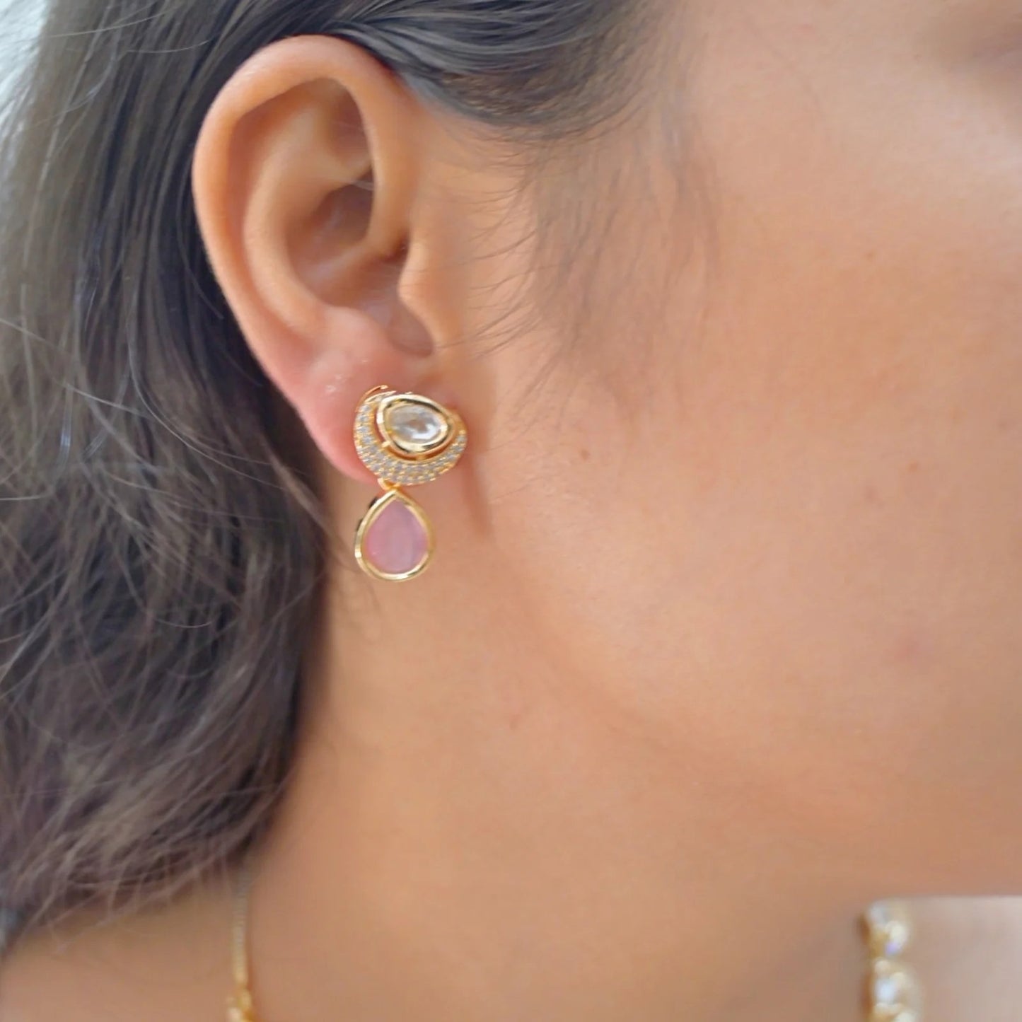 Sneha Real Polki Kundan Jewellery Set