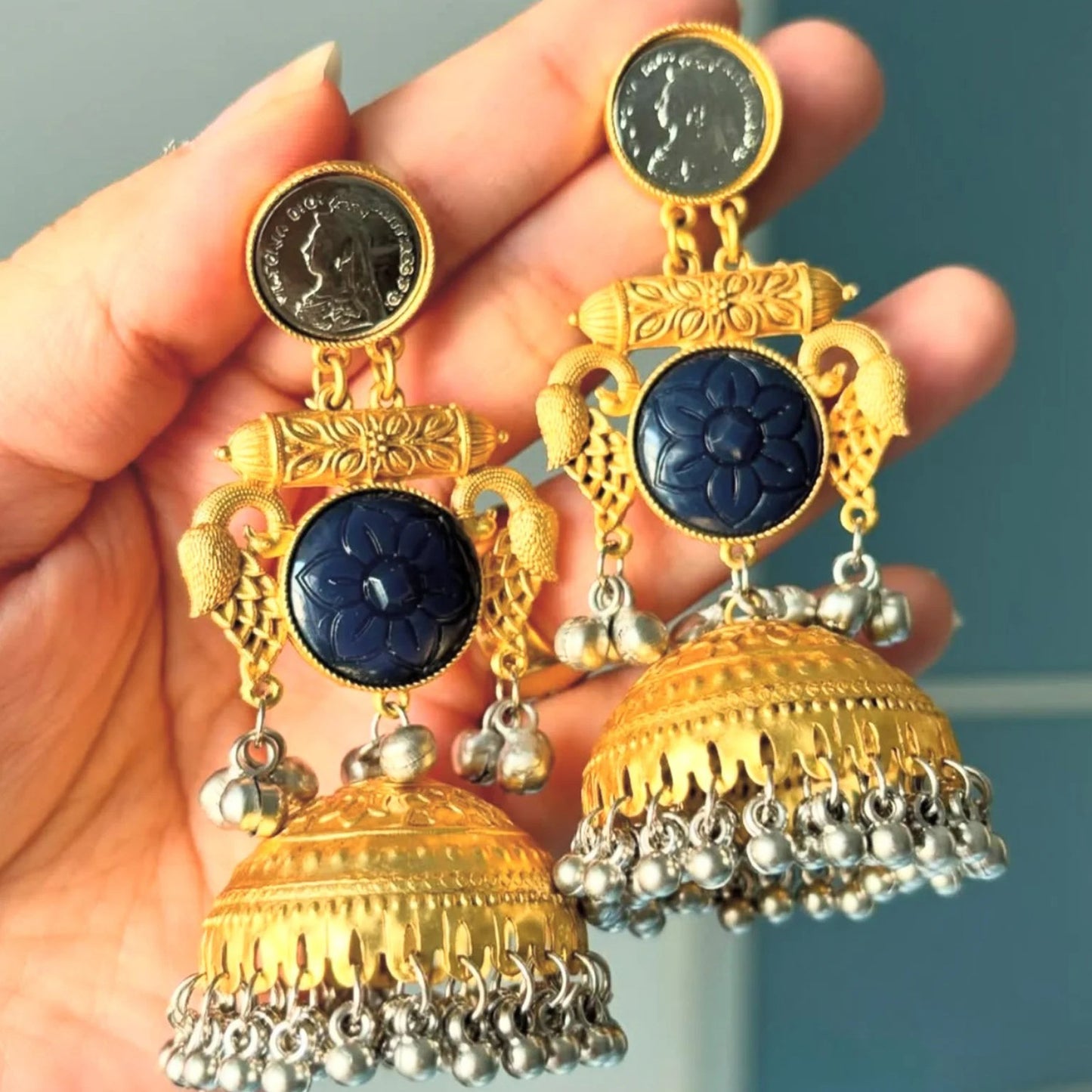 Khushi Brass Lightweight Jhumkas