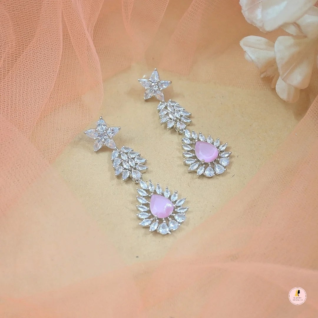 Daisy Water Drop AD Earrings