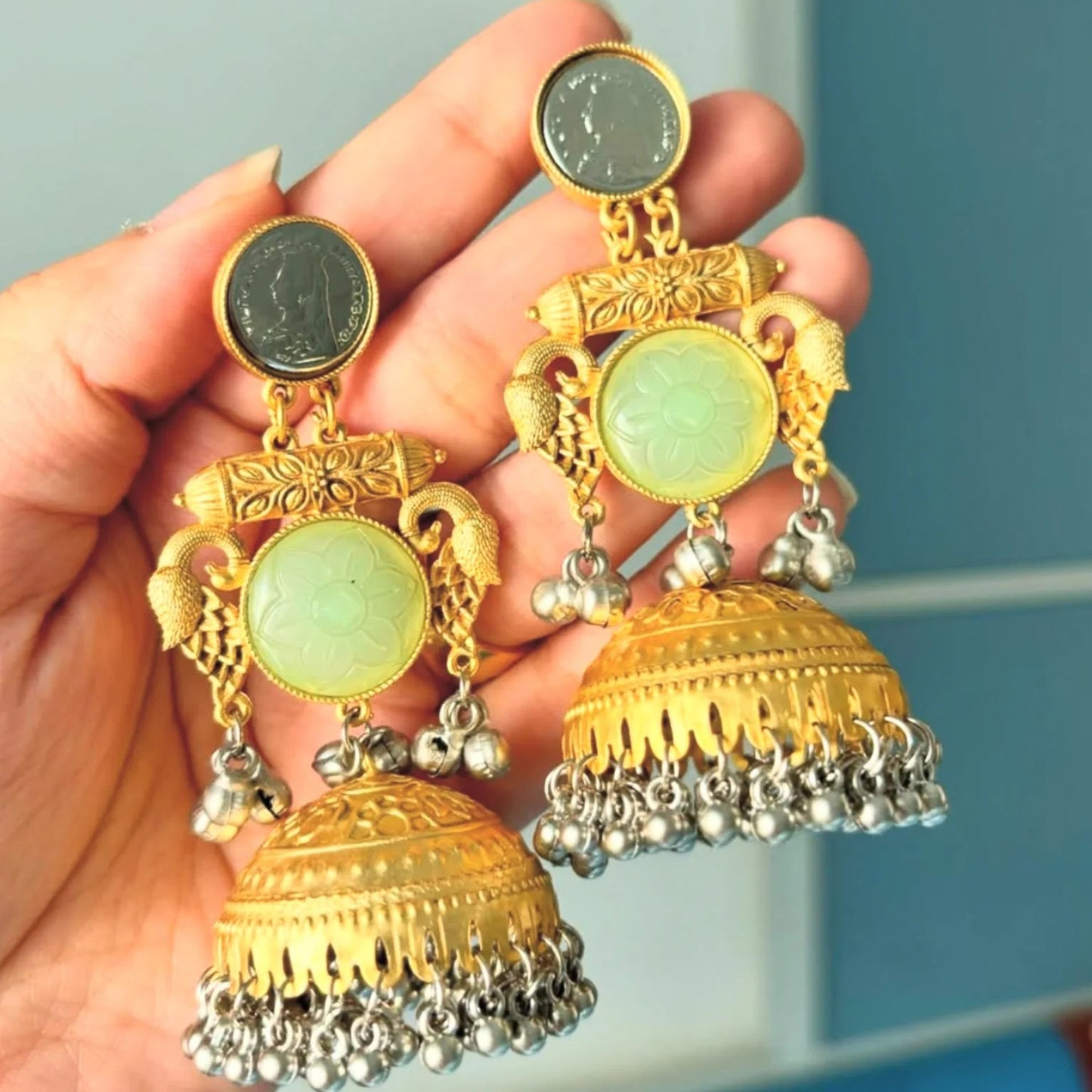 Khushi Brass Lightweight Jhumkas