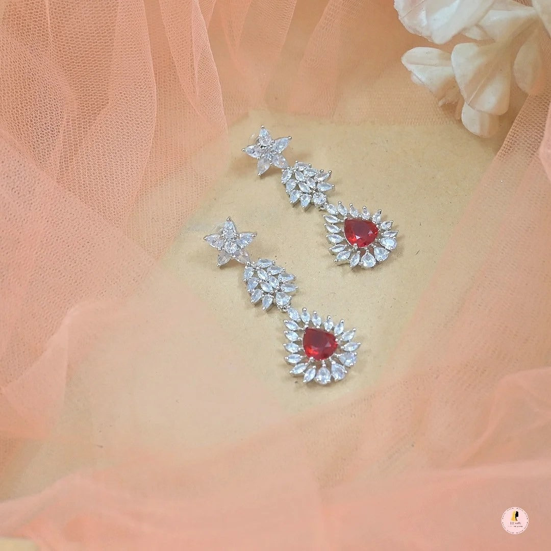 Daisy Water Drop AD Earrings