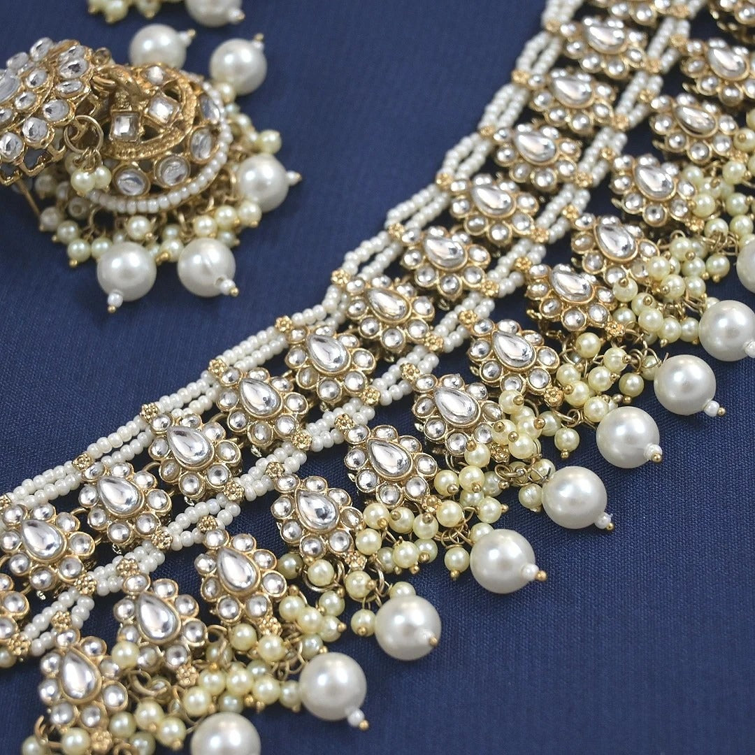 Gurleen Antique Tone Jewellery Set