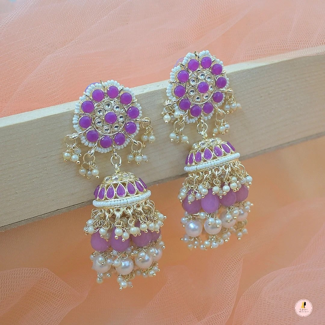 Aisha Multicolor Jhumkas