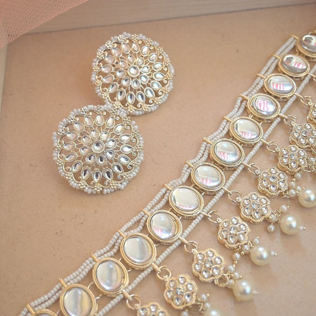 Shyla Choker with Intricate Studs