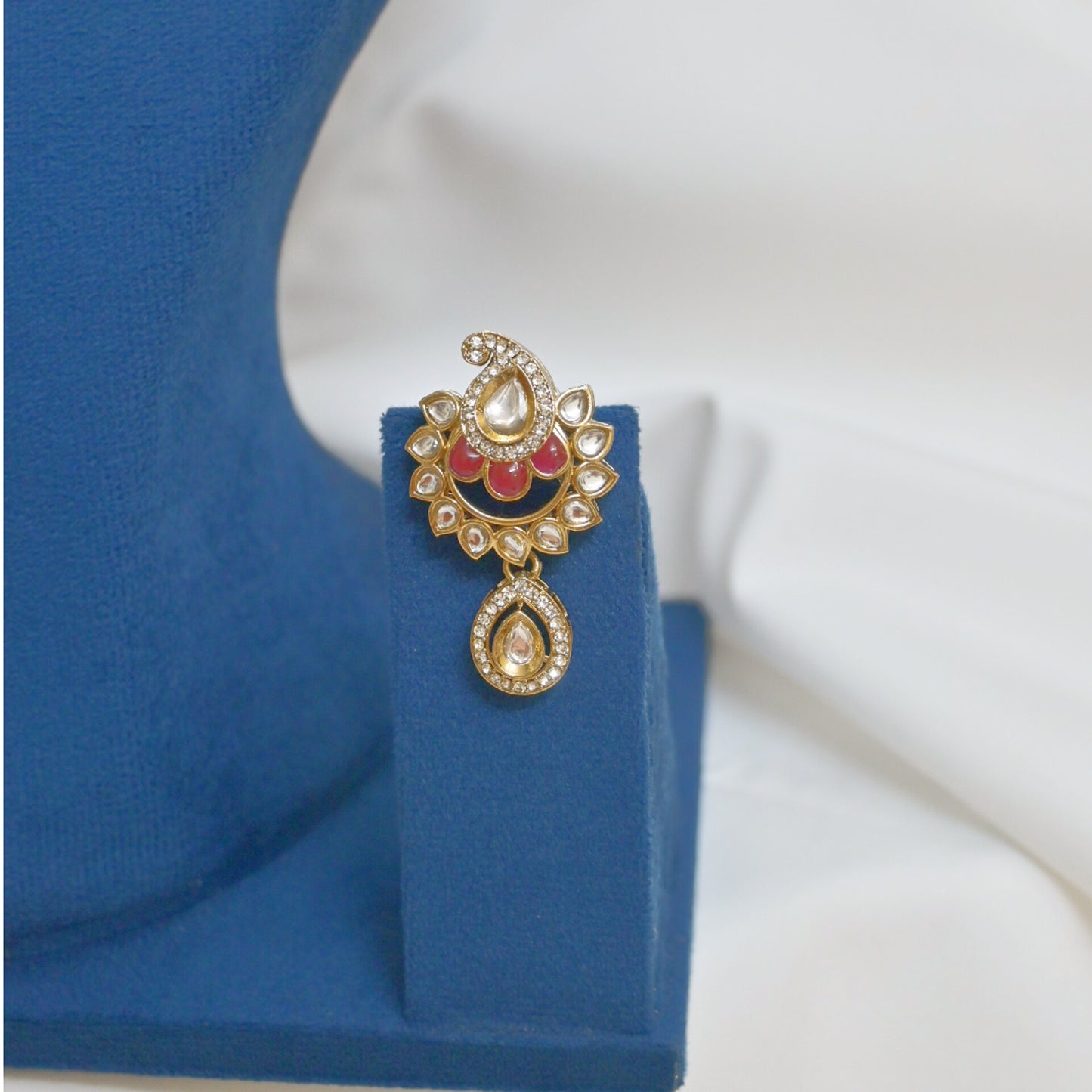 Sharmin Meenawork Neckset with Earrings Teeka