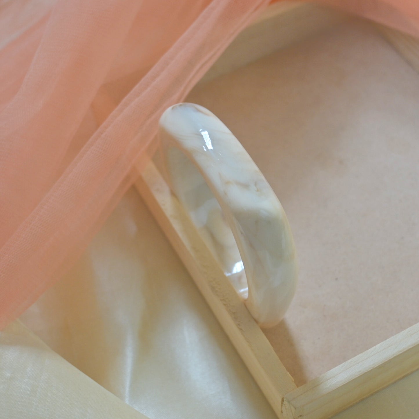 Trending Resin Bangle - Size 2.8