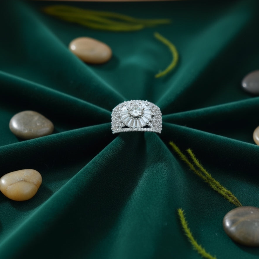 Adjustable Chunky AD Ring