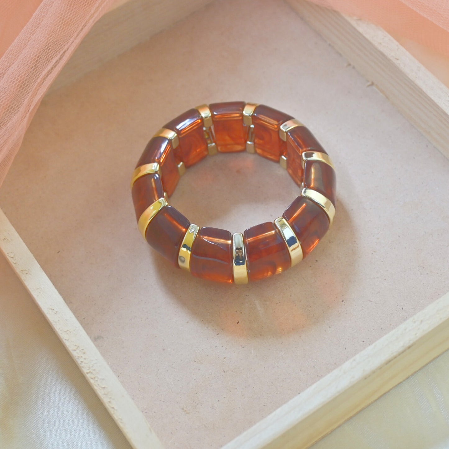Adjustable Resin Stylish Bangle Kada for Her