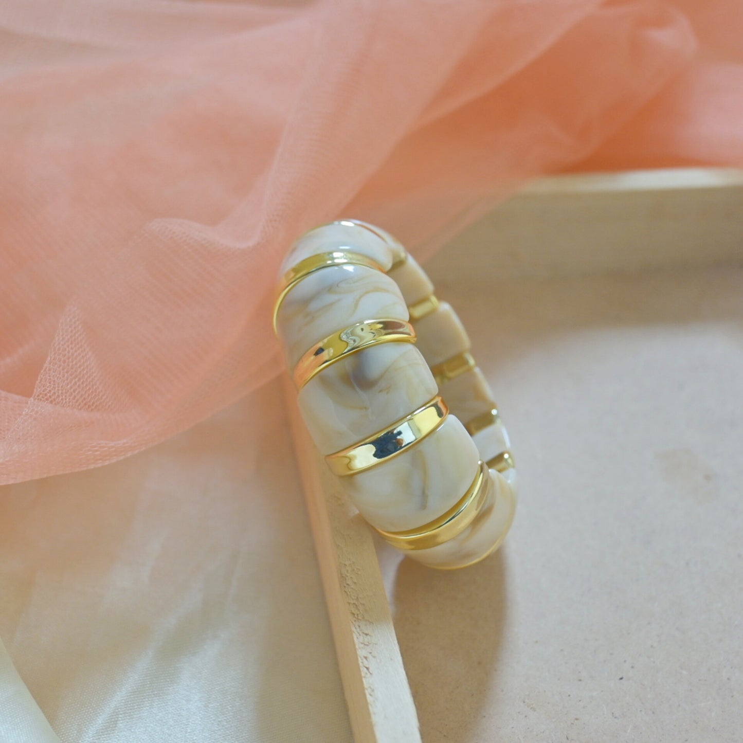 Adjustable Resin Stylish Bangle Kada for Her