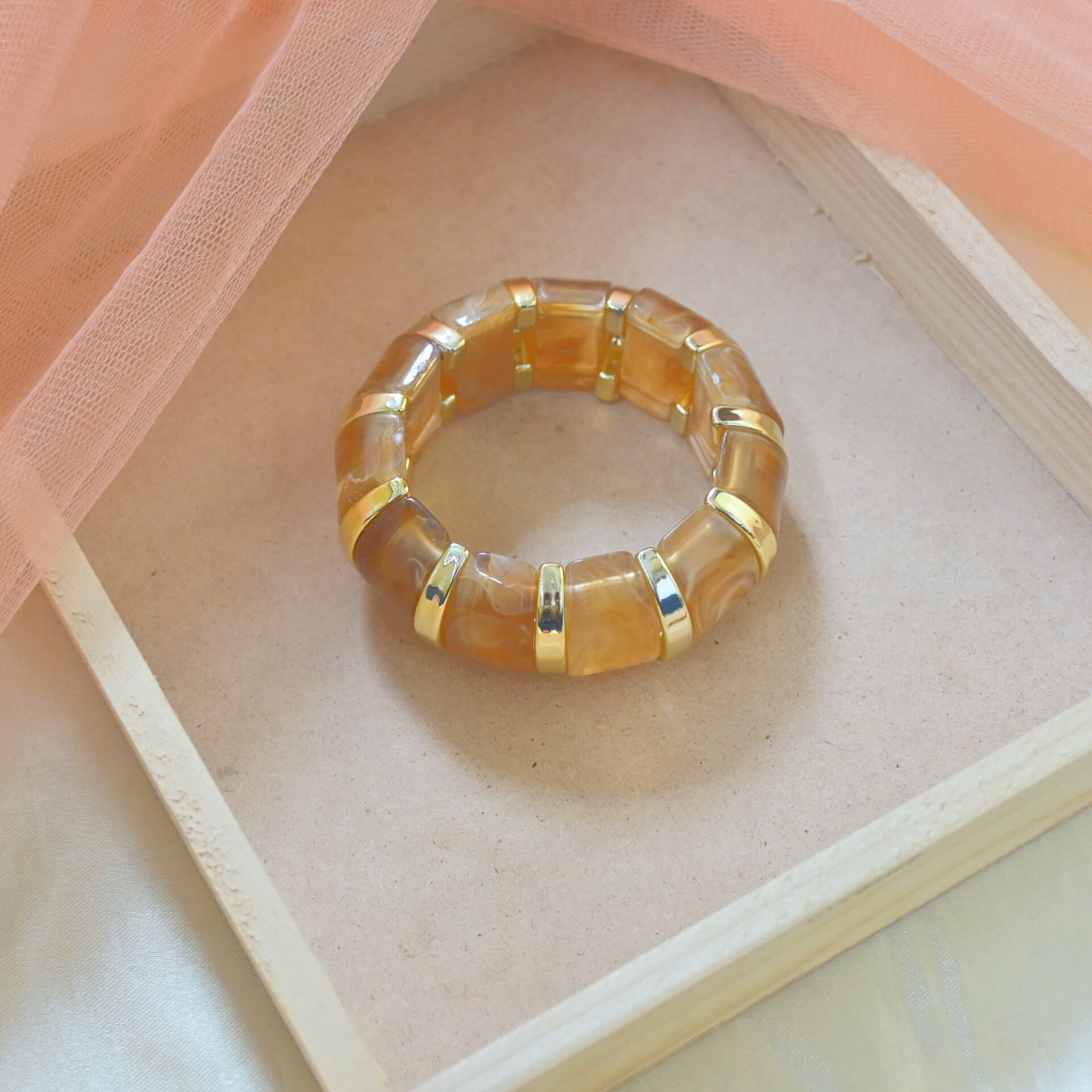 Adjustable Resin Stylish Bangle Kada for Her
