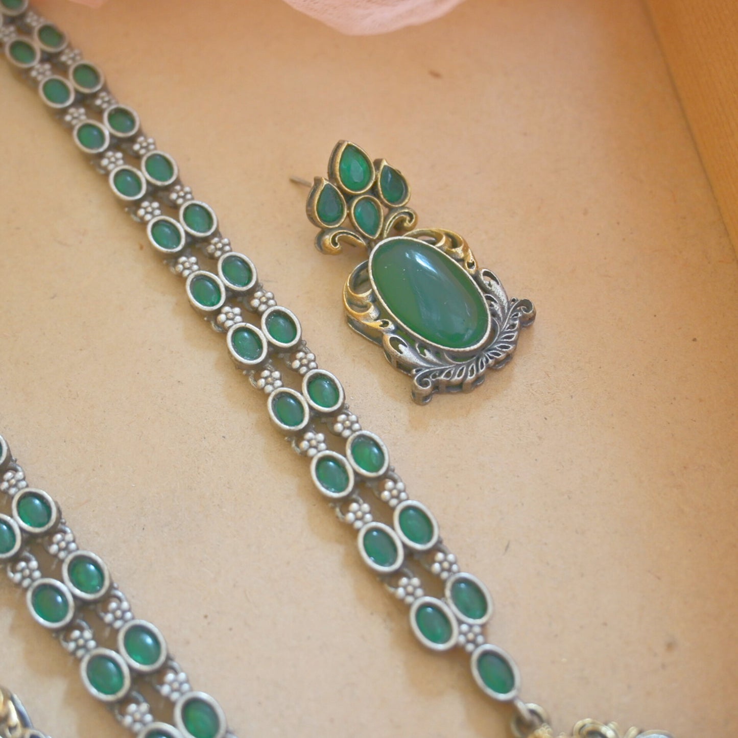 Monika GS Mala Set - Green
