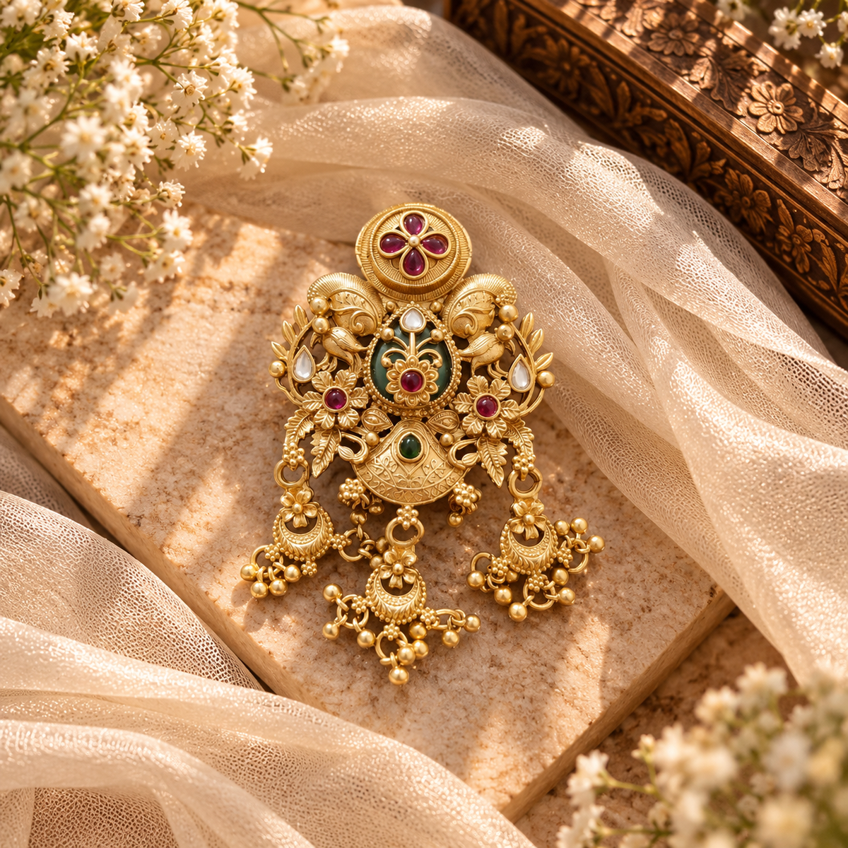 Heritage Wear Kashmiri Hair Broach