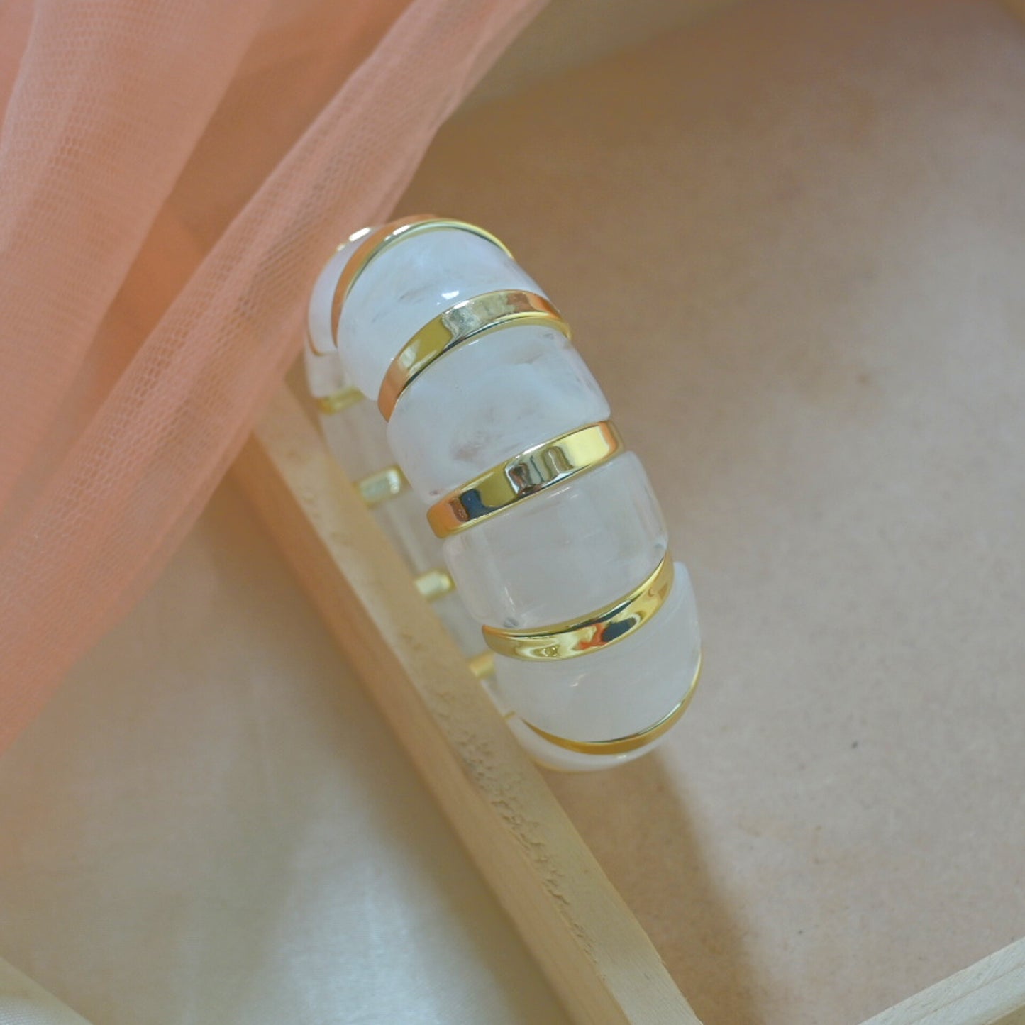 Adjustable Resin Stylish Bangle Kada for Her