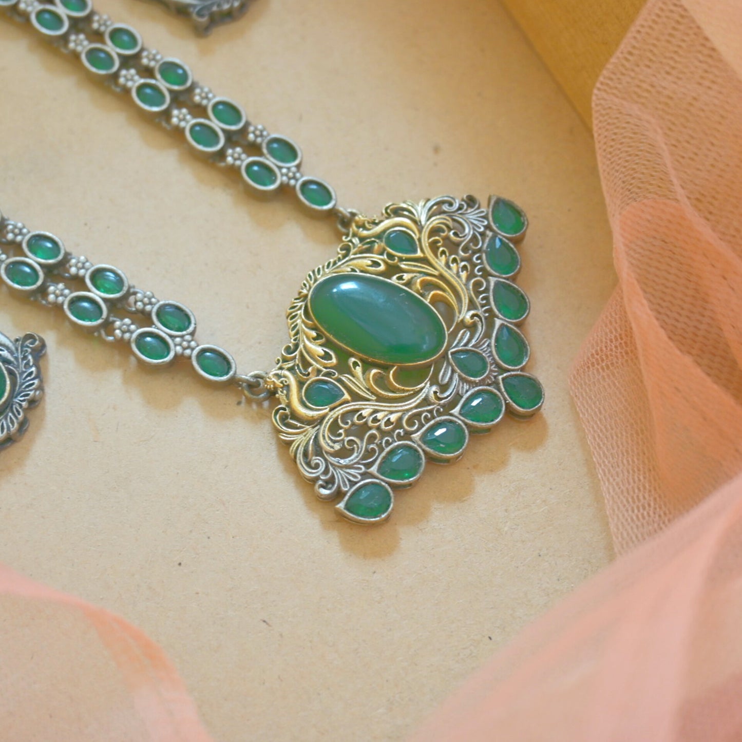 Monika GS Mala Set - Green