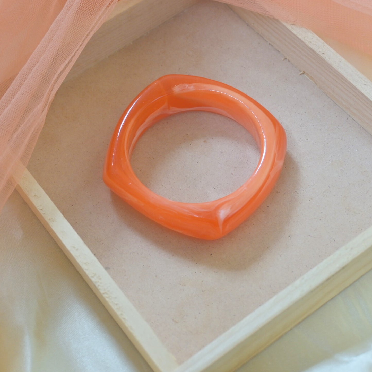 Trending Resin Bangle - Size 2.8