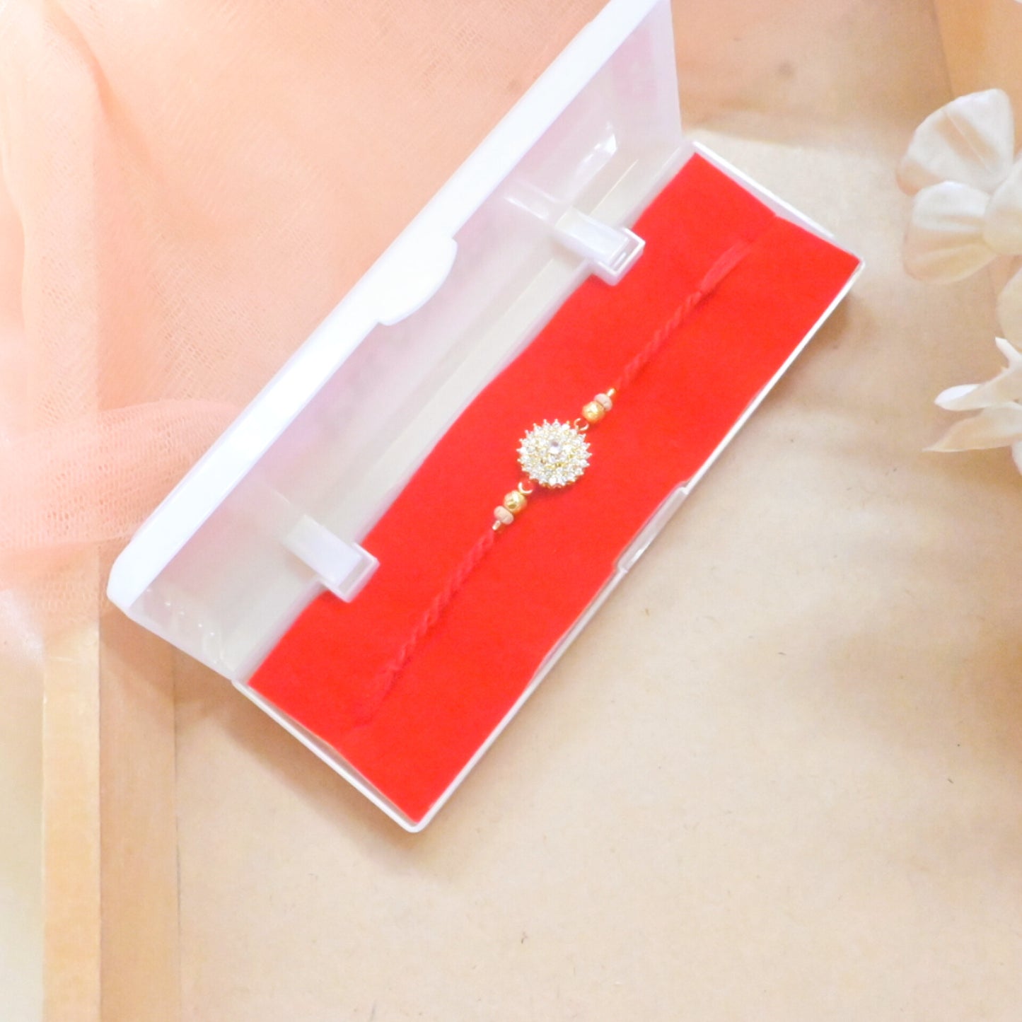 AD Diamond Premium Rakhi