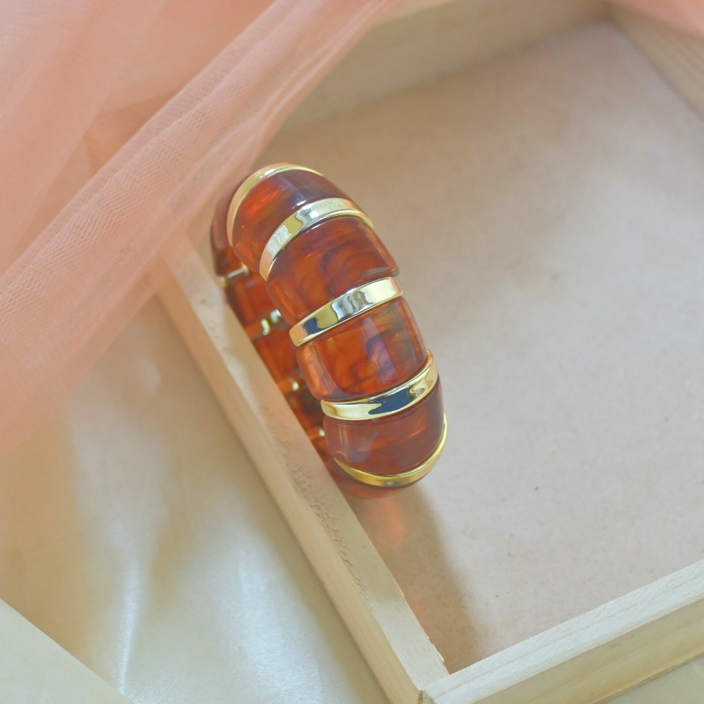 Adjustable Resin Stylish Bangle Kada for Her