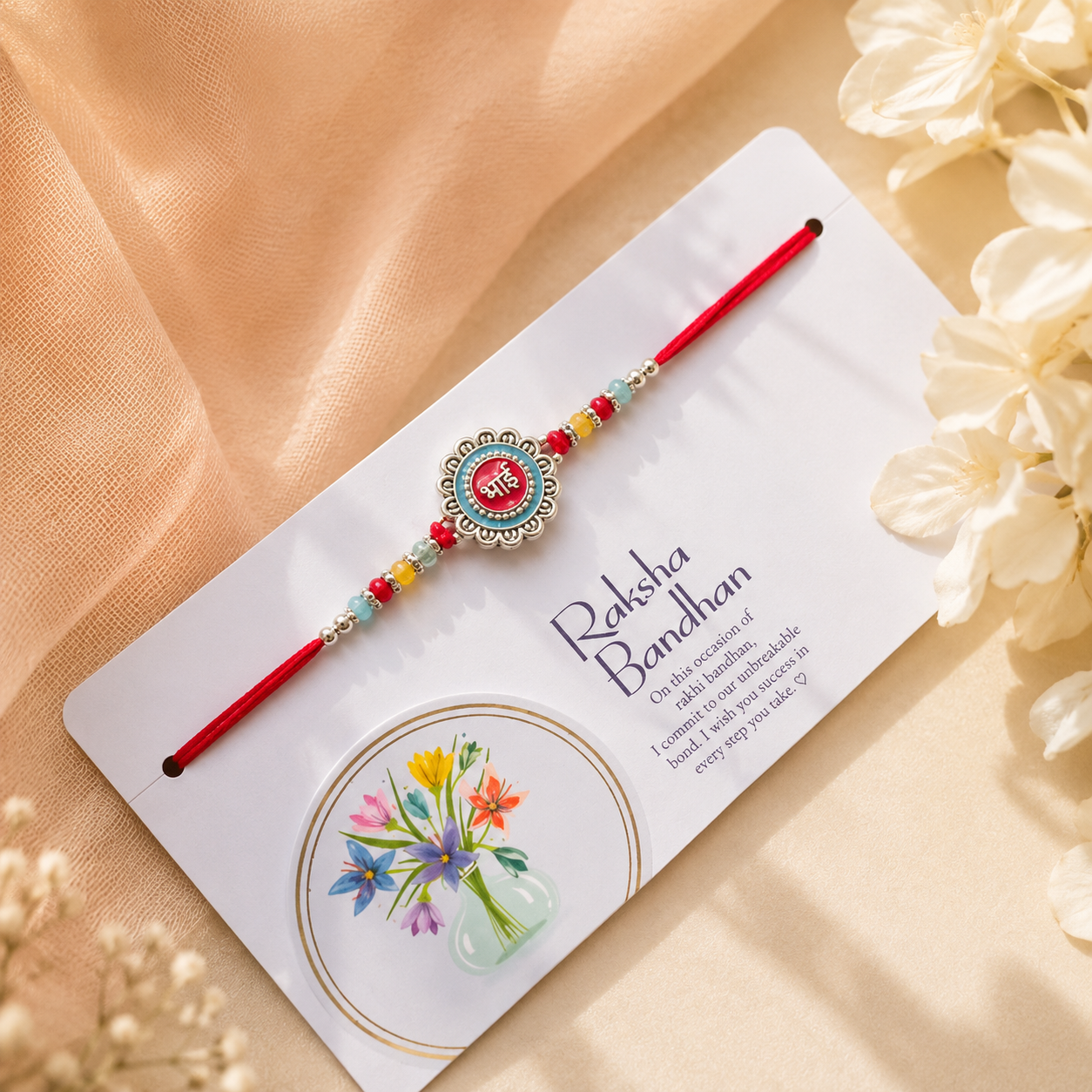Traditional Bhai Rakhi for Him