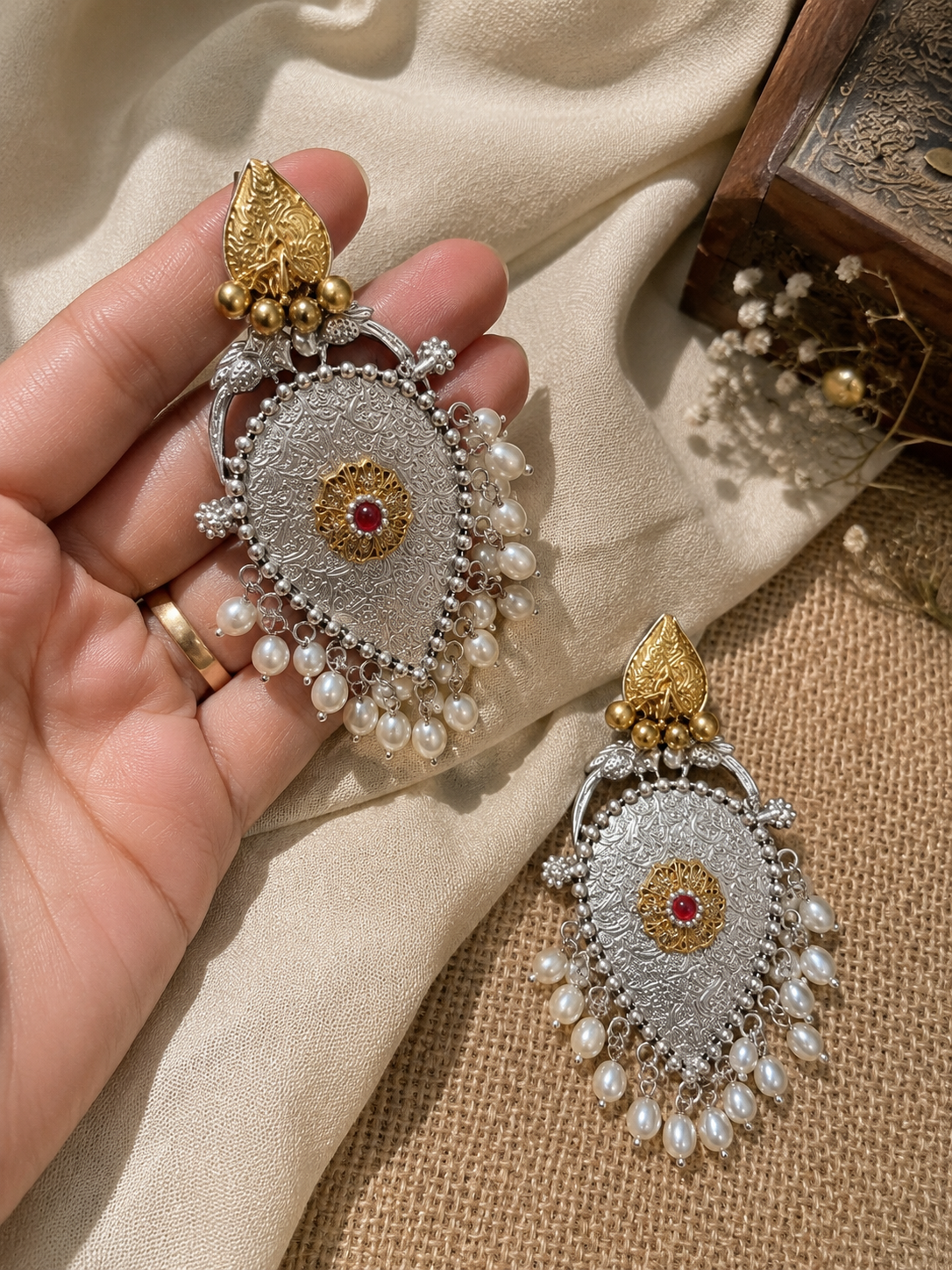 Neena Brass Chaandbalis