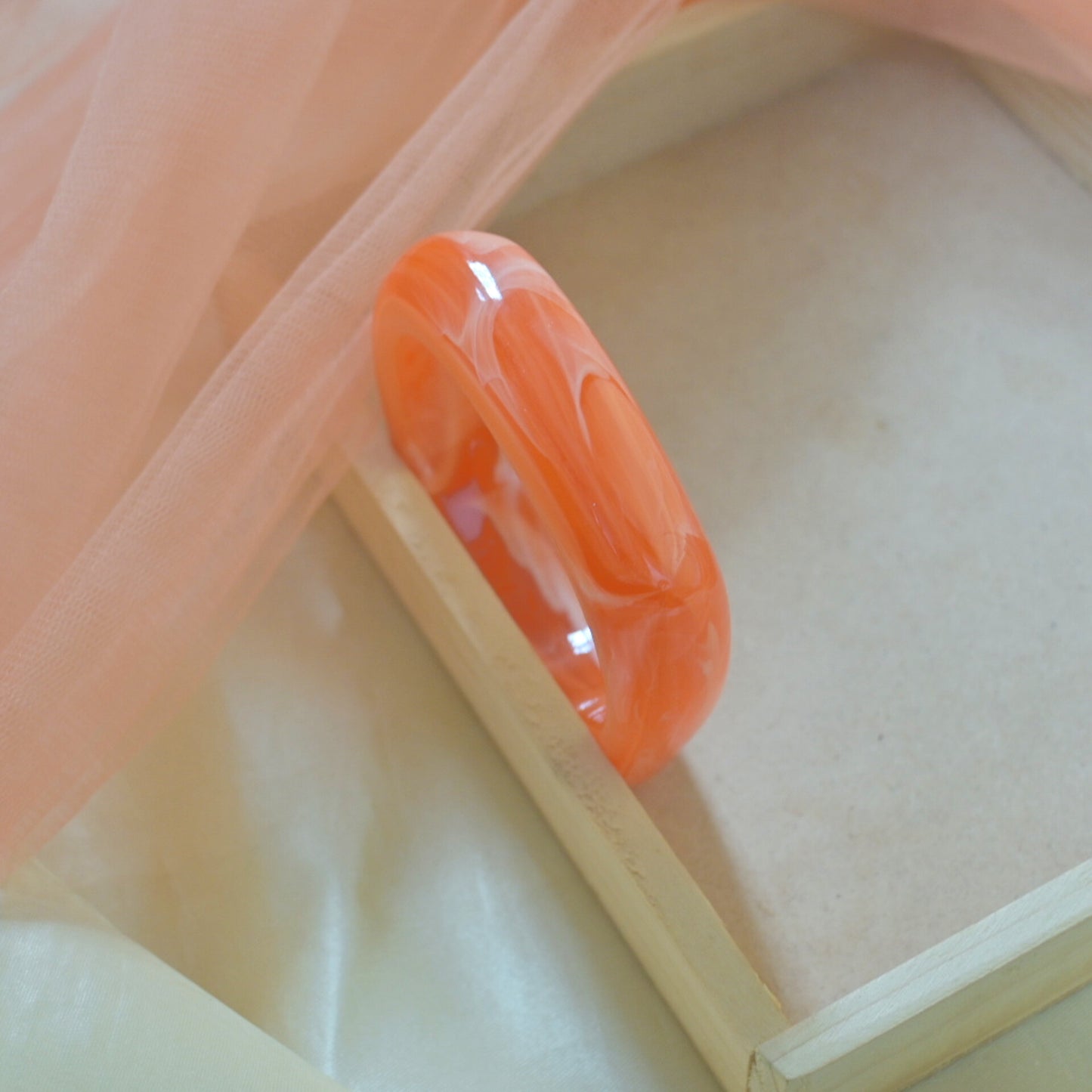 Trending Resin Bangle - Size 2.8