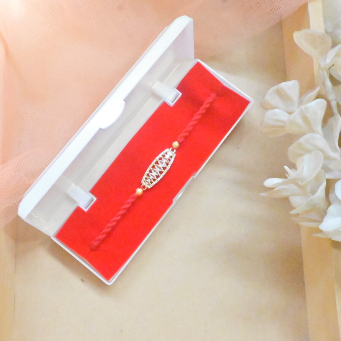 AD Diamond Premium Rakhi