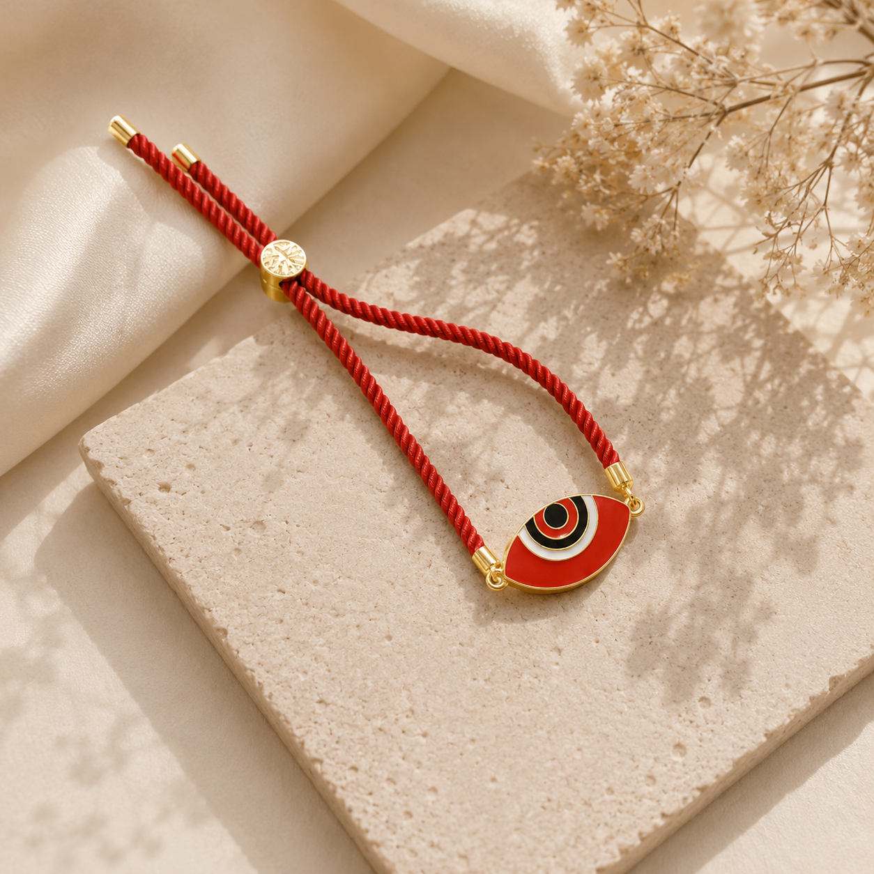 Red Evil Eye Rakhi