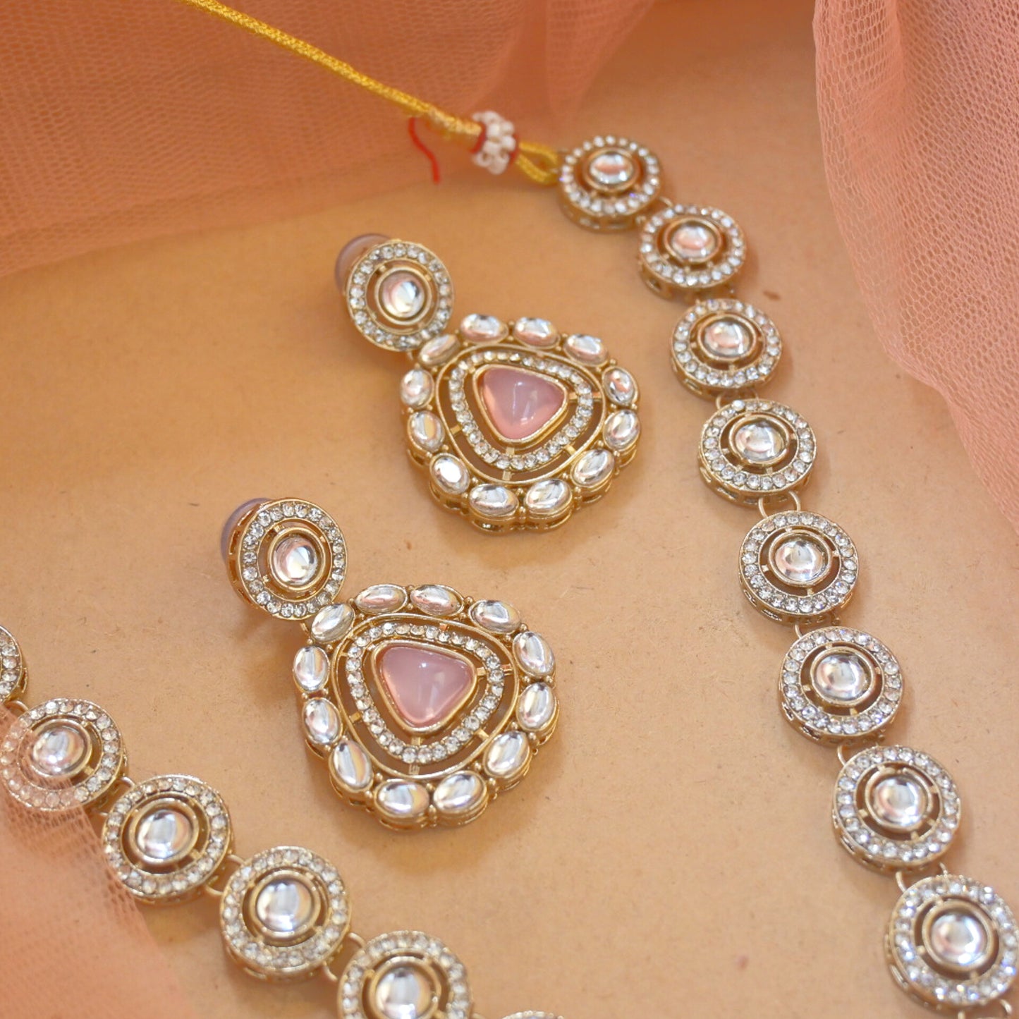 Samaira Polki Style Necklace Set