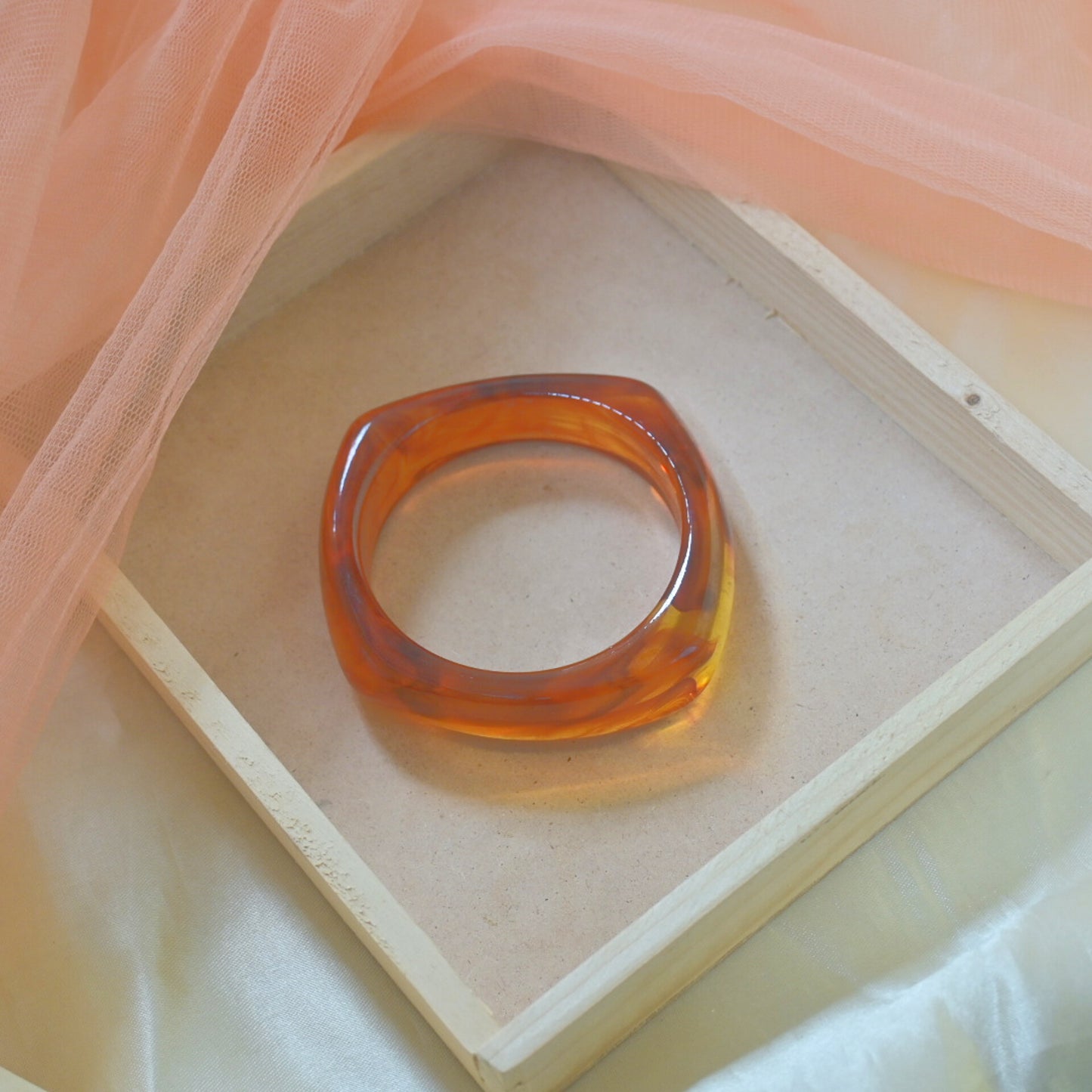 Trending Resin Bangle - Size 2.8
