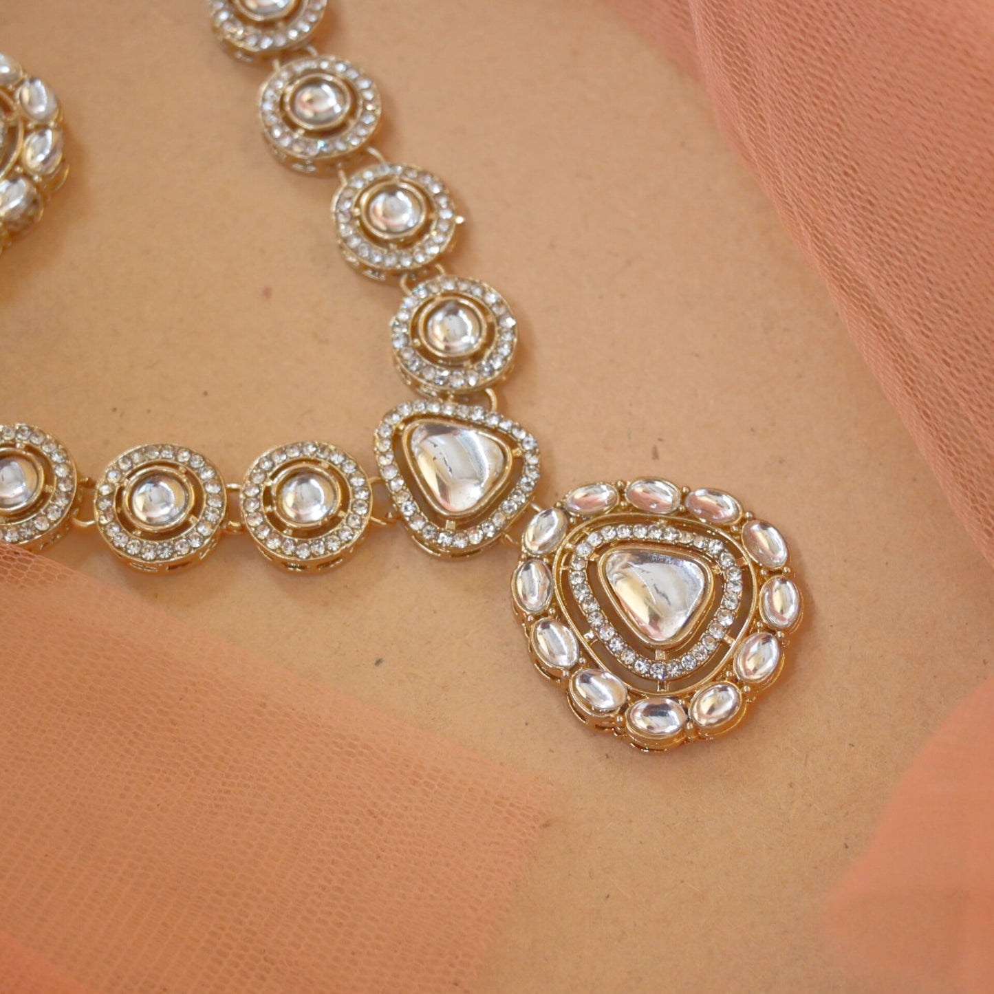 Samaira Polki Style Necklace Set