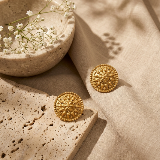 Golden Brass Studs