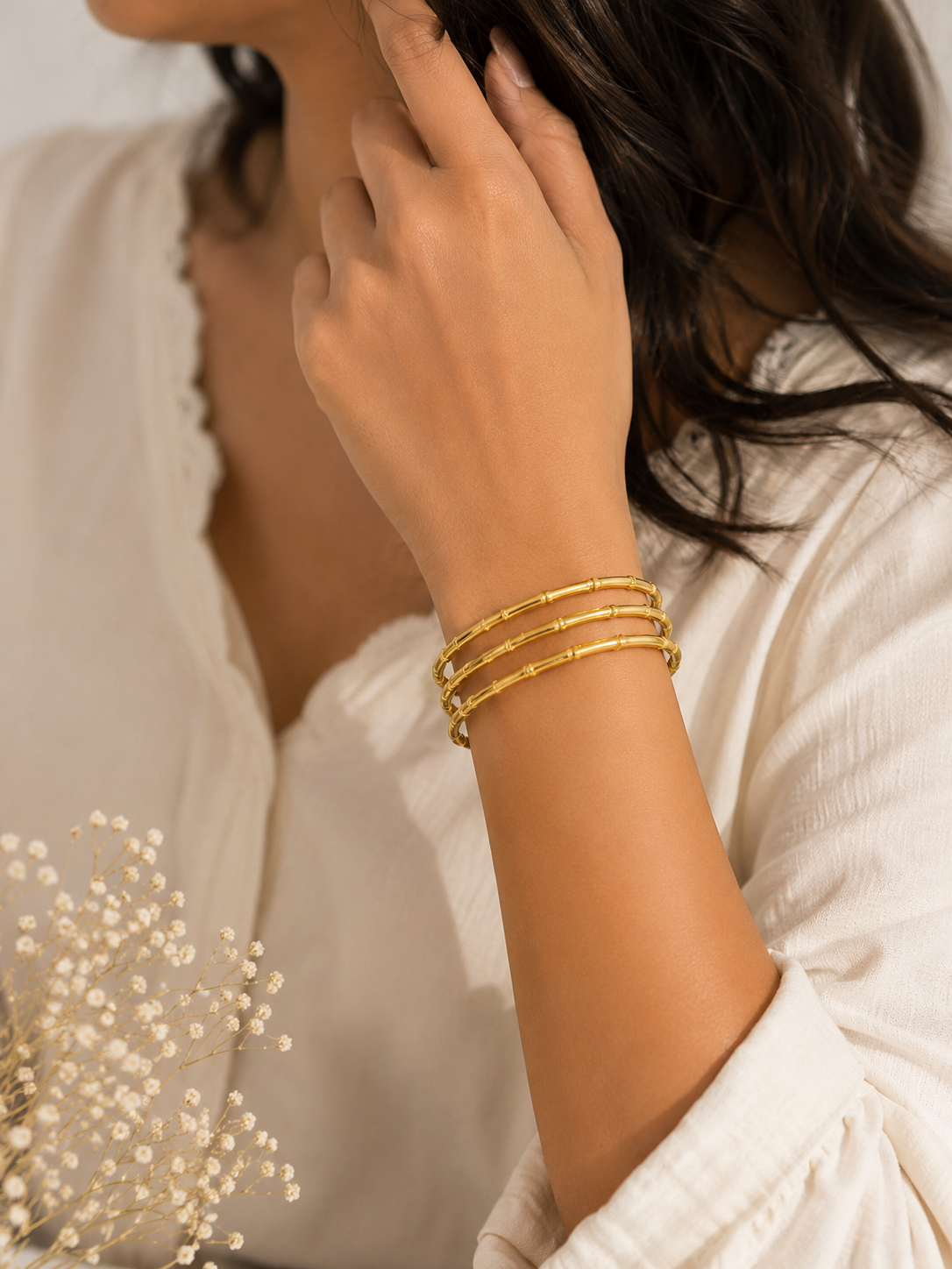 Knots Gold Plated Bracelet ( Anti Tarnish )