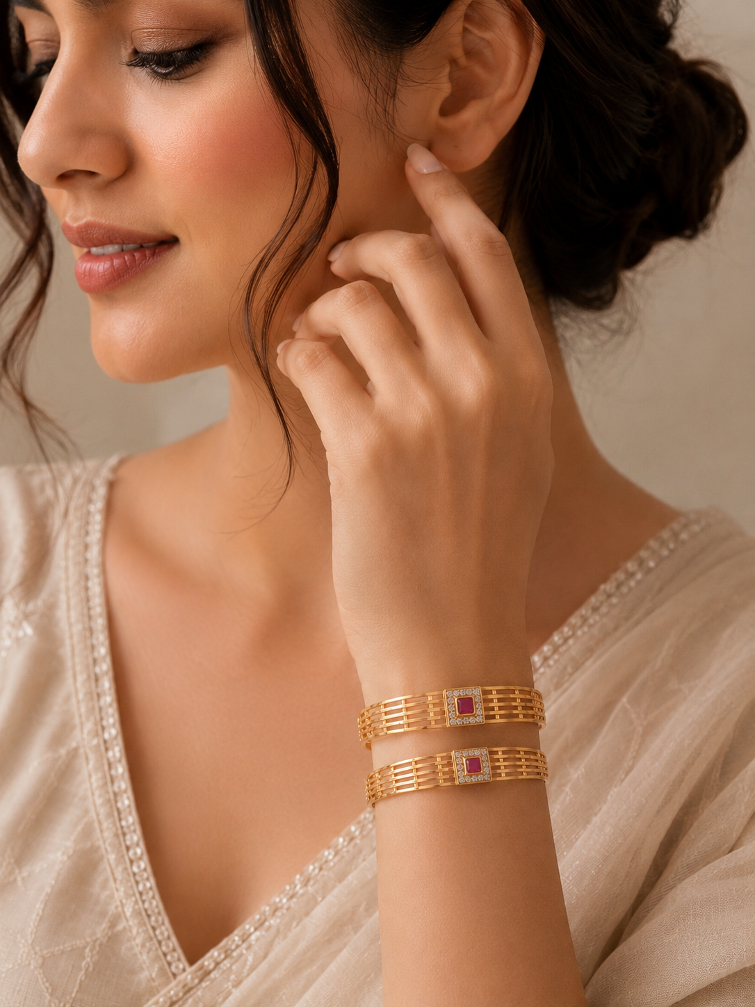 Kihu Copper Bangles