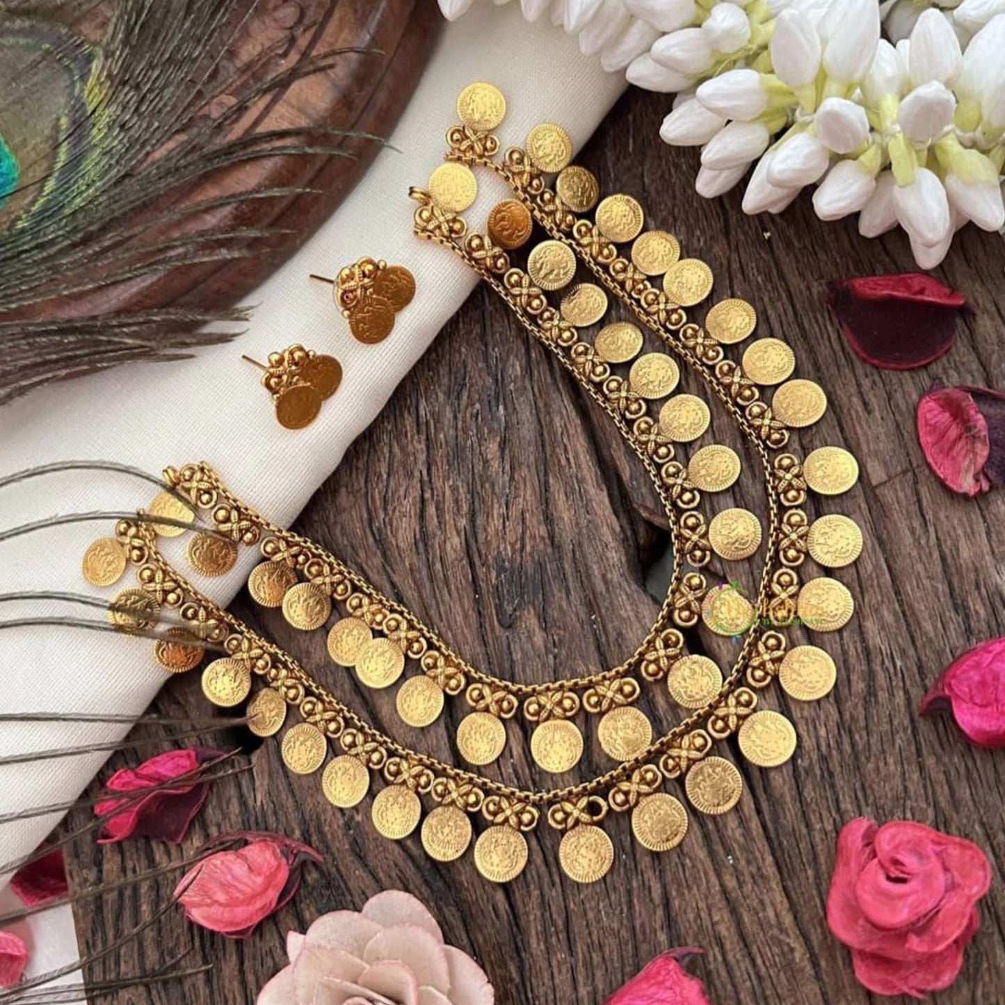 Layered Coin Mala