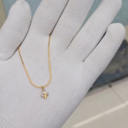 Dainty Tulip Necklace Chain