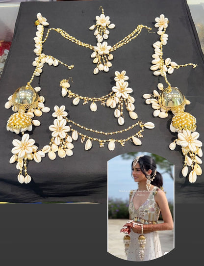 Kodi Sahara Earrings & Kaleere for Brides