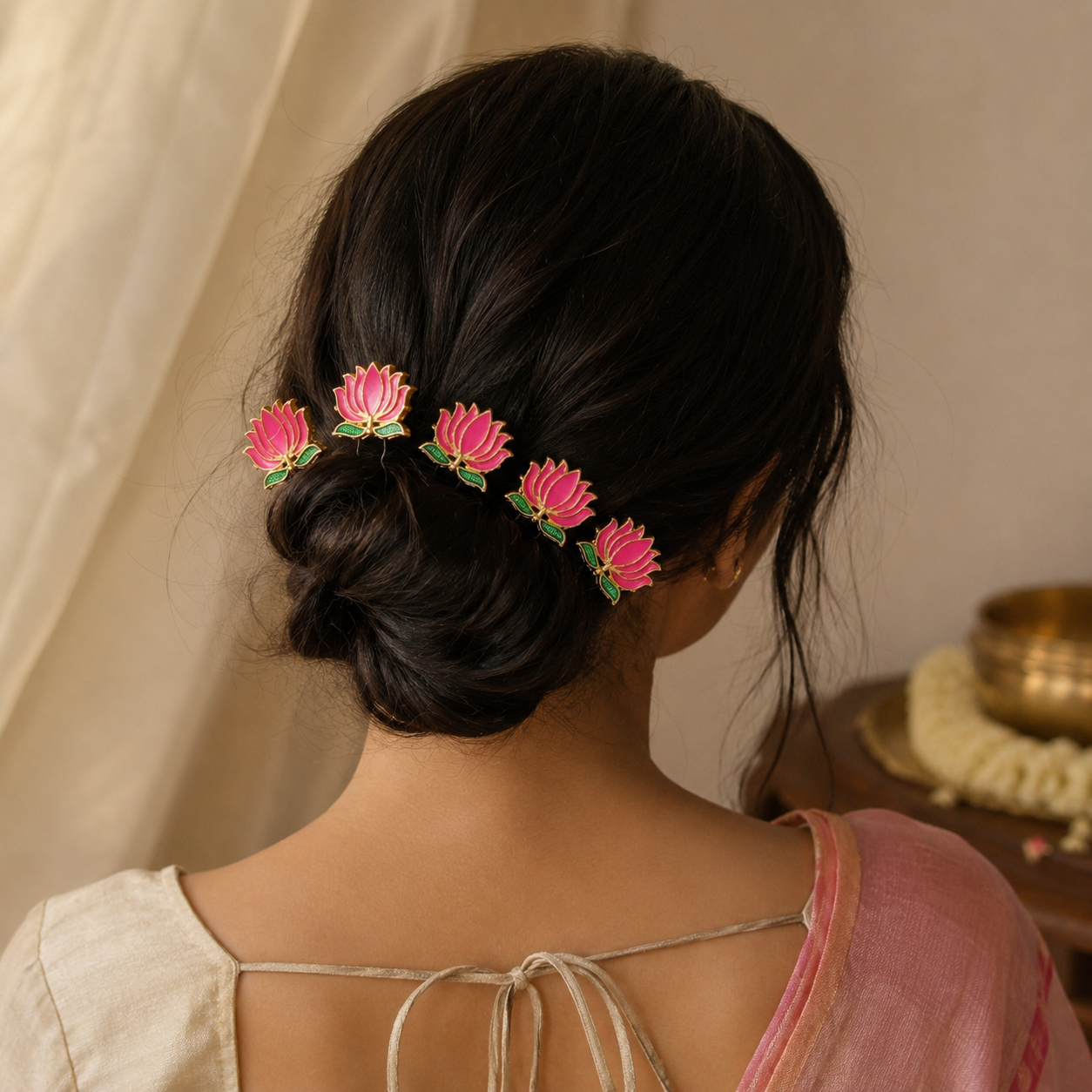 Lotus Hairpin ( set of 6 )